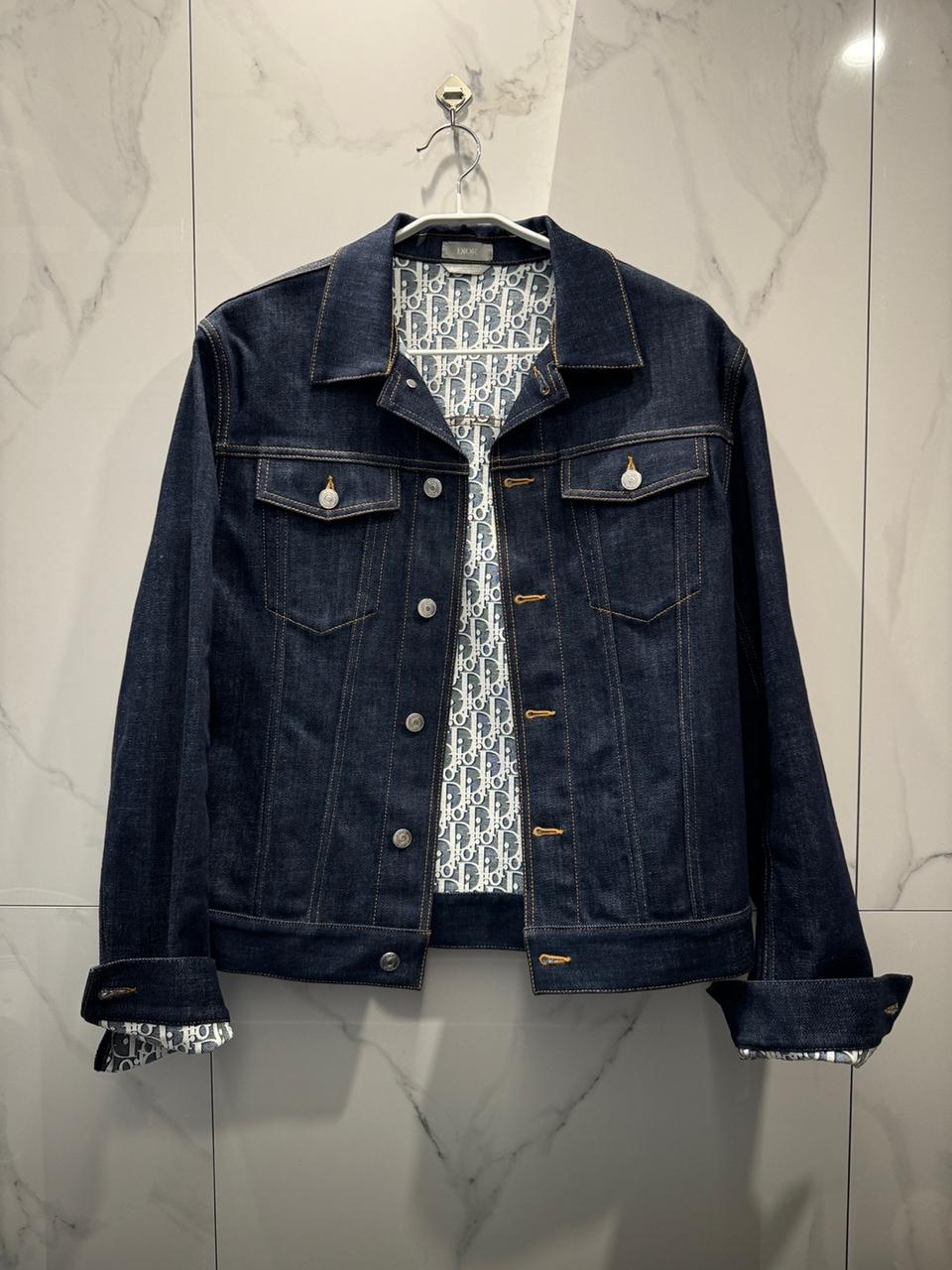 디올 오블리크 청자켓