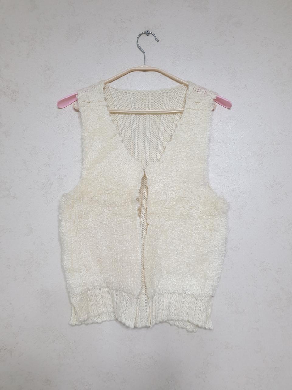 니트 조끼 베스트 55 S (정가3.5만)