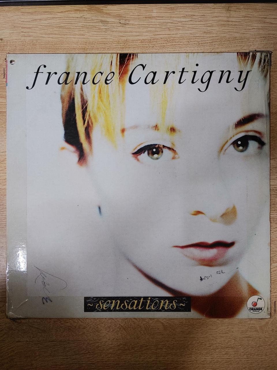 FRANCE CARTIGNY 음반 (LP 턴테이블 오디오 앰프