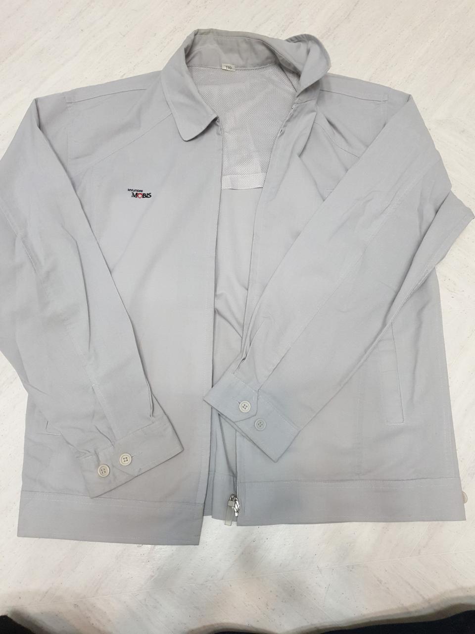 현대 모비스 작업복 상의 긴팔 105
