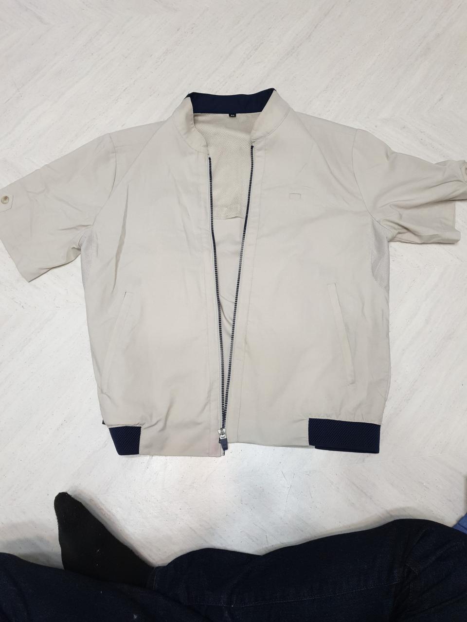 중고 여름 작업복 상의 반팔 95