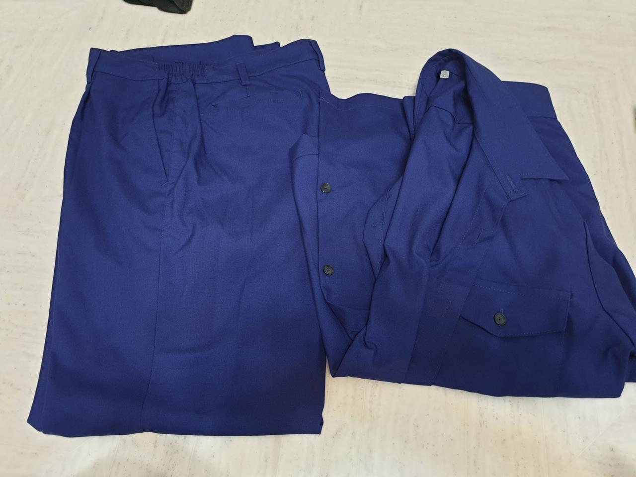 구제  여름 작업복 상 XL 하34