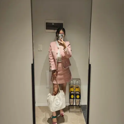 바로배송 마지막수량! / 러블리 핑크 트위드 세트