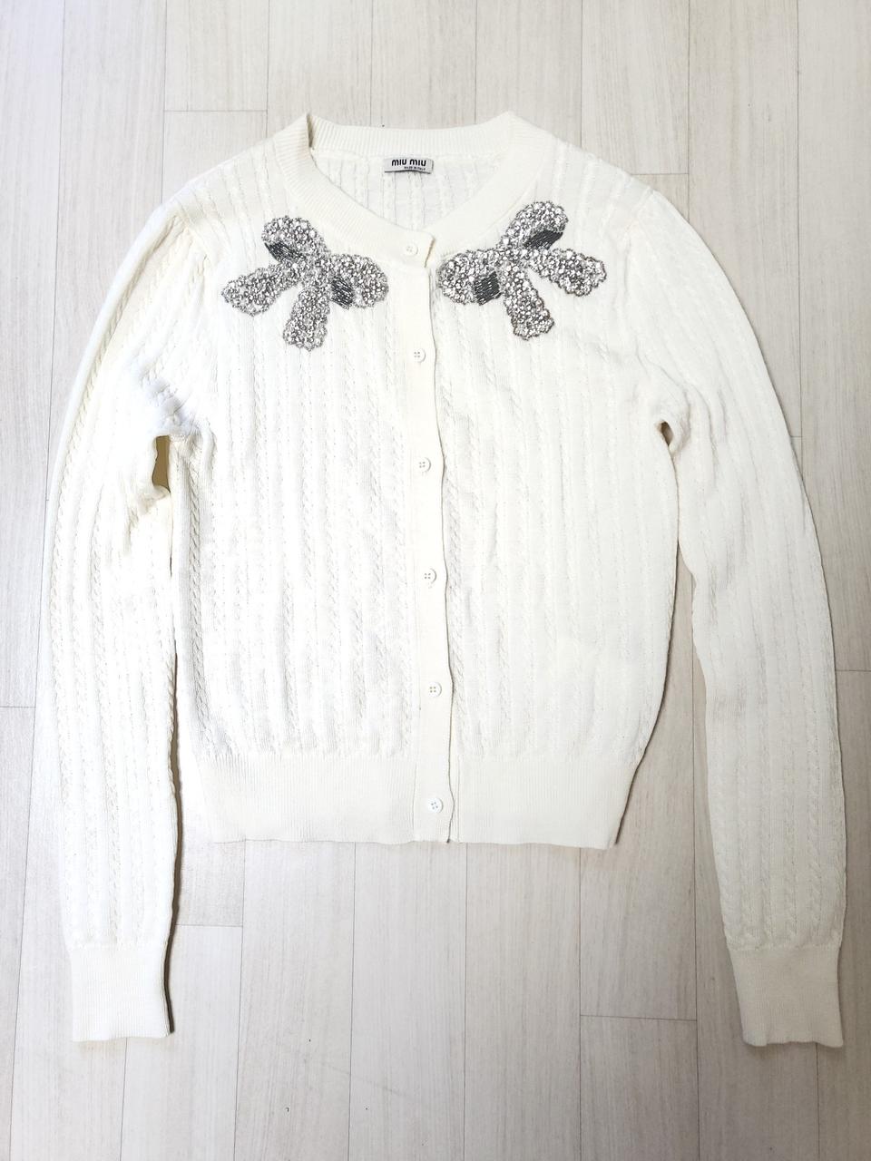 미우미우  여성 니트 스웨터 90사이즈 (무료배송)