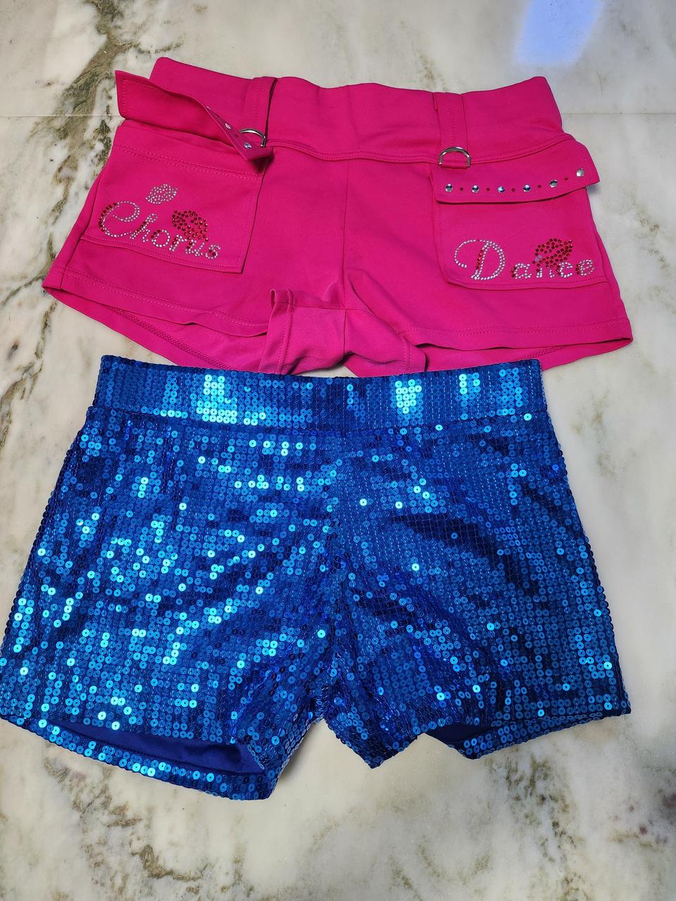 에어로빅복 반바지