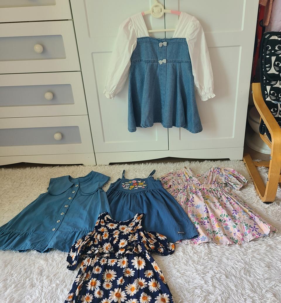 아동원피스 5종일괄