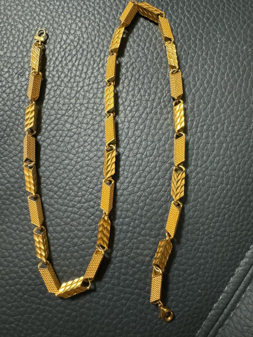 순금20돈대나무목걸이 판매합니다