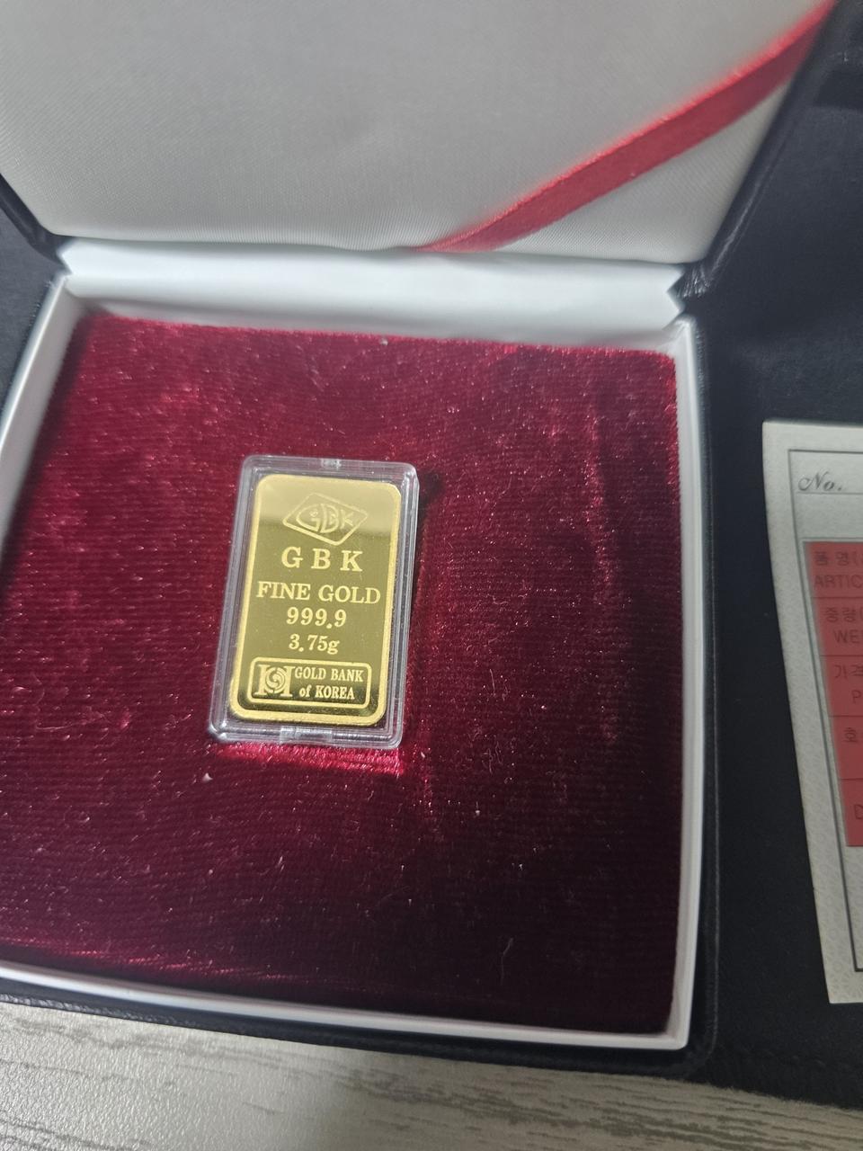 금 24k. 3.75g