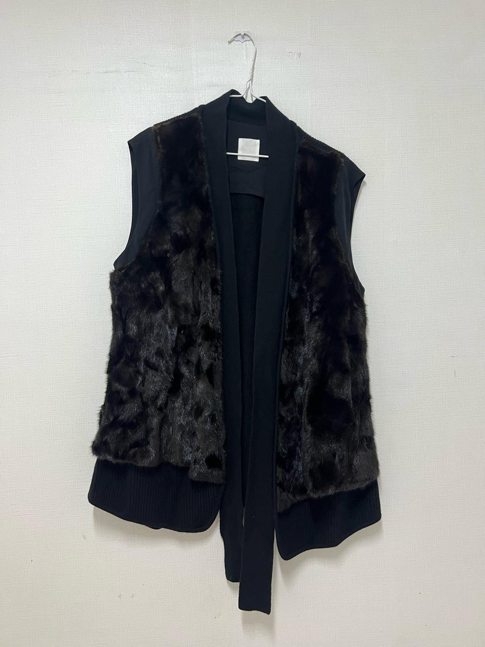 KUHO 구호 밍크 니트베스트