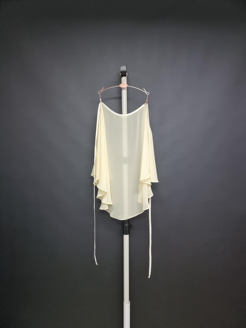 티피토피 발레 옐로 쉬폰 리허설 스커트 F