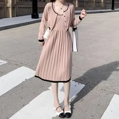 라비앙 가디건 세트