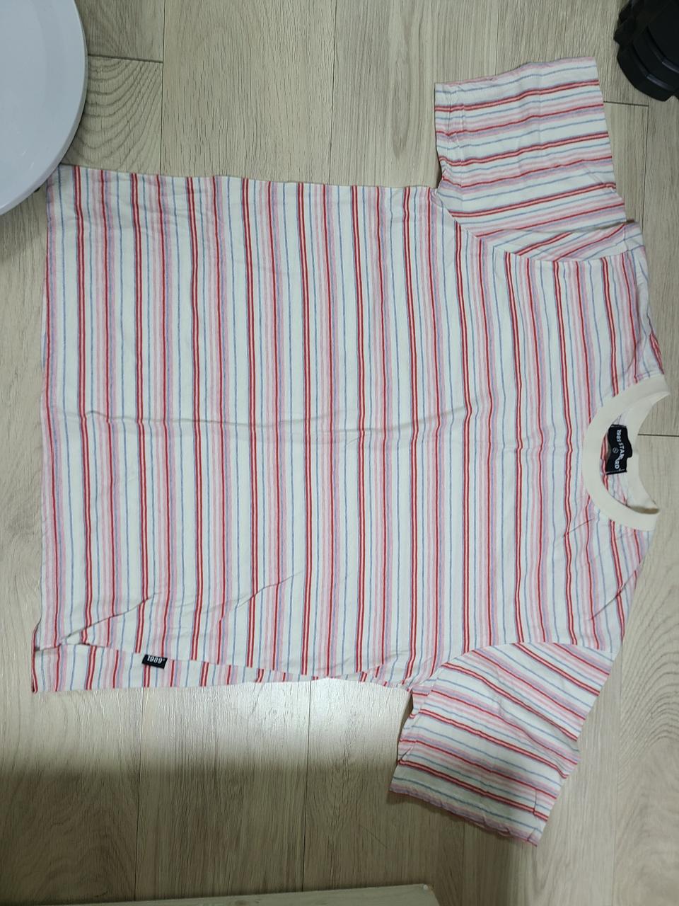 1989스탠다드 줄무늬 반팔