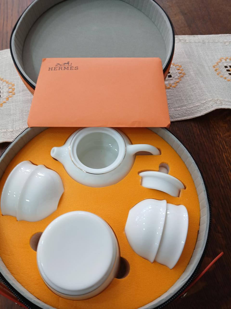 에르메스 찻잔세트