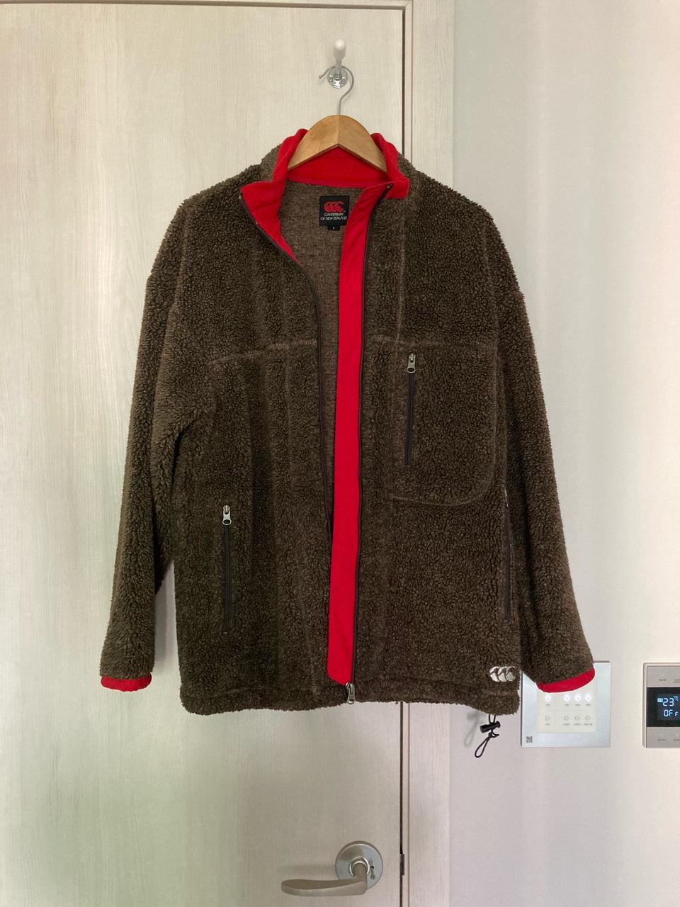 (L~2XL) 캔터베리 집업 후리스 자켓 점퍼 CANTERBURY