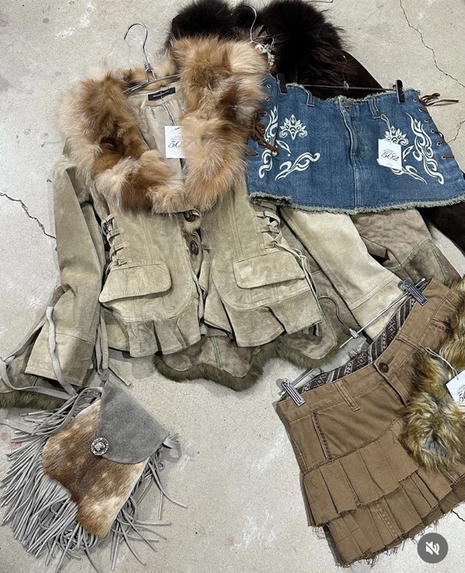 shop502 팝업 퍼스커트 치마 미니스커트 y2k 갸루