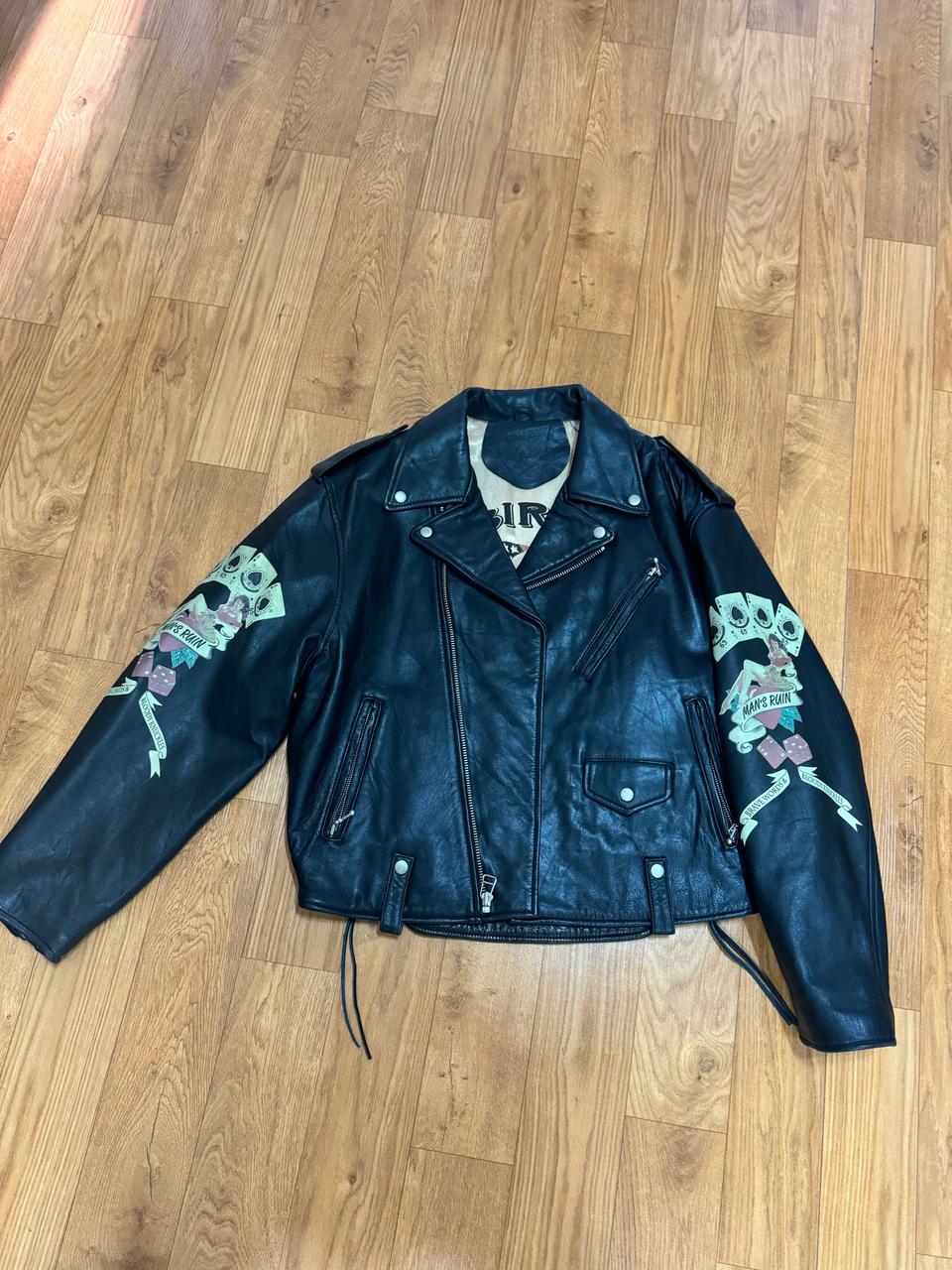 아비렉스 양가죽 자켓 L