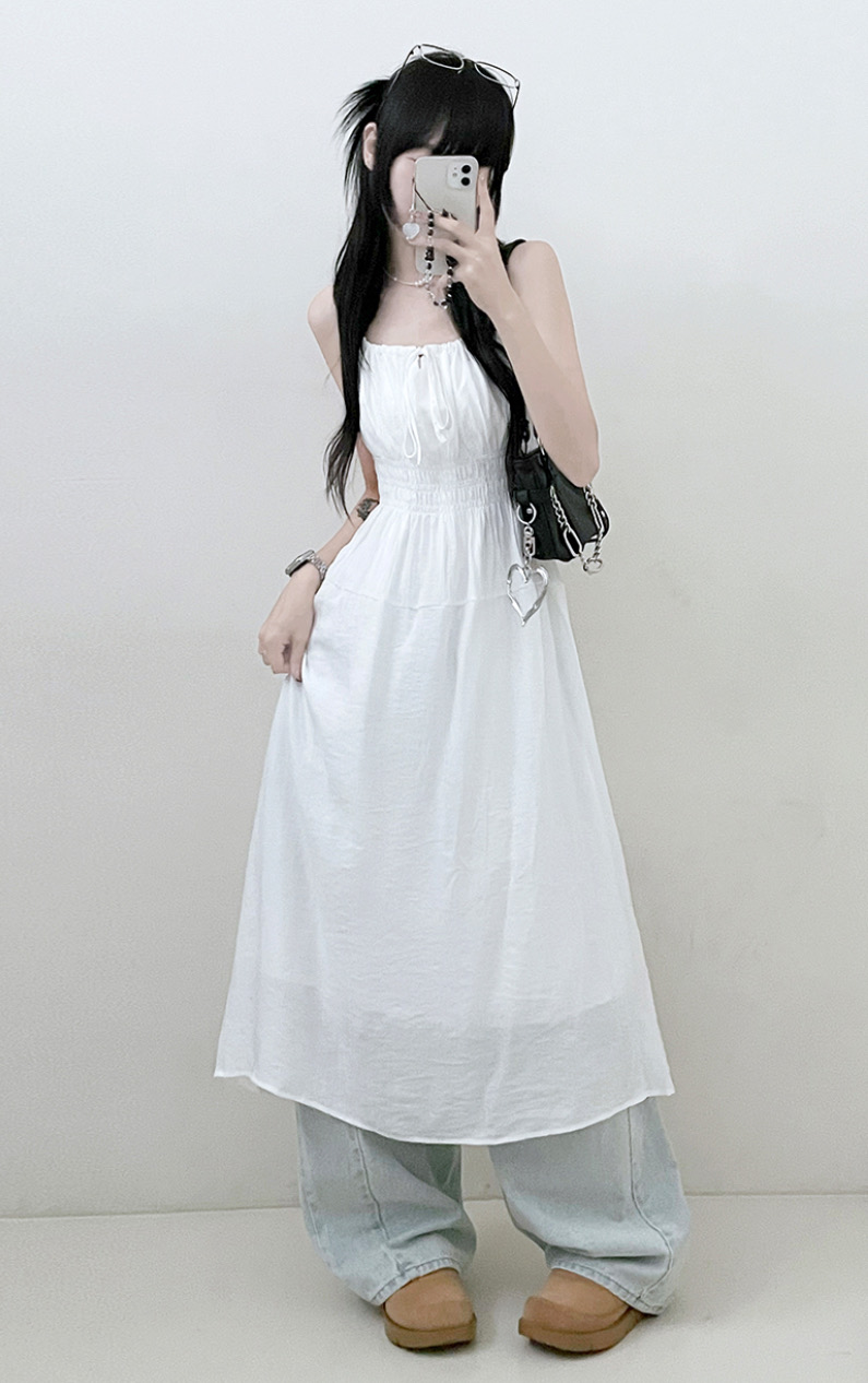 롱뷔스티에 원피스