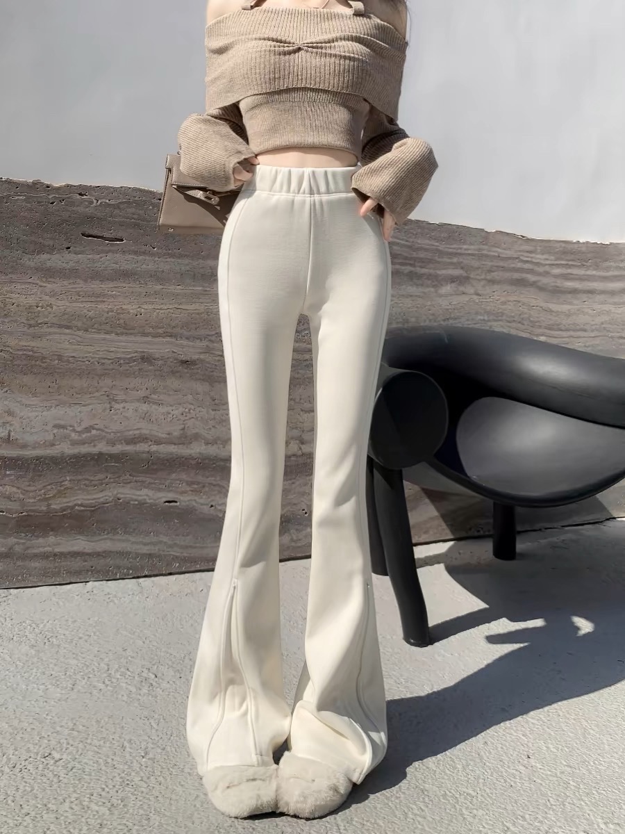 기모 트레이닝 부츠컷