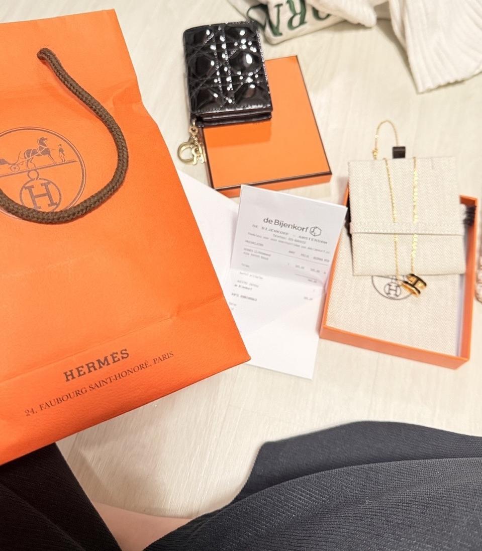 에르메스 팝아슈 목걸이