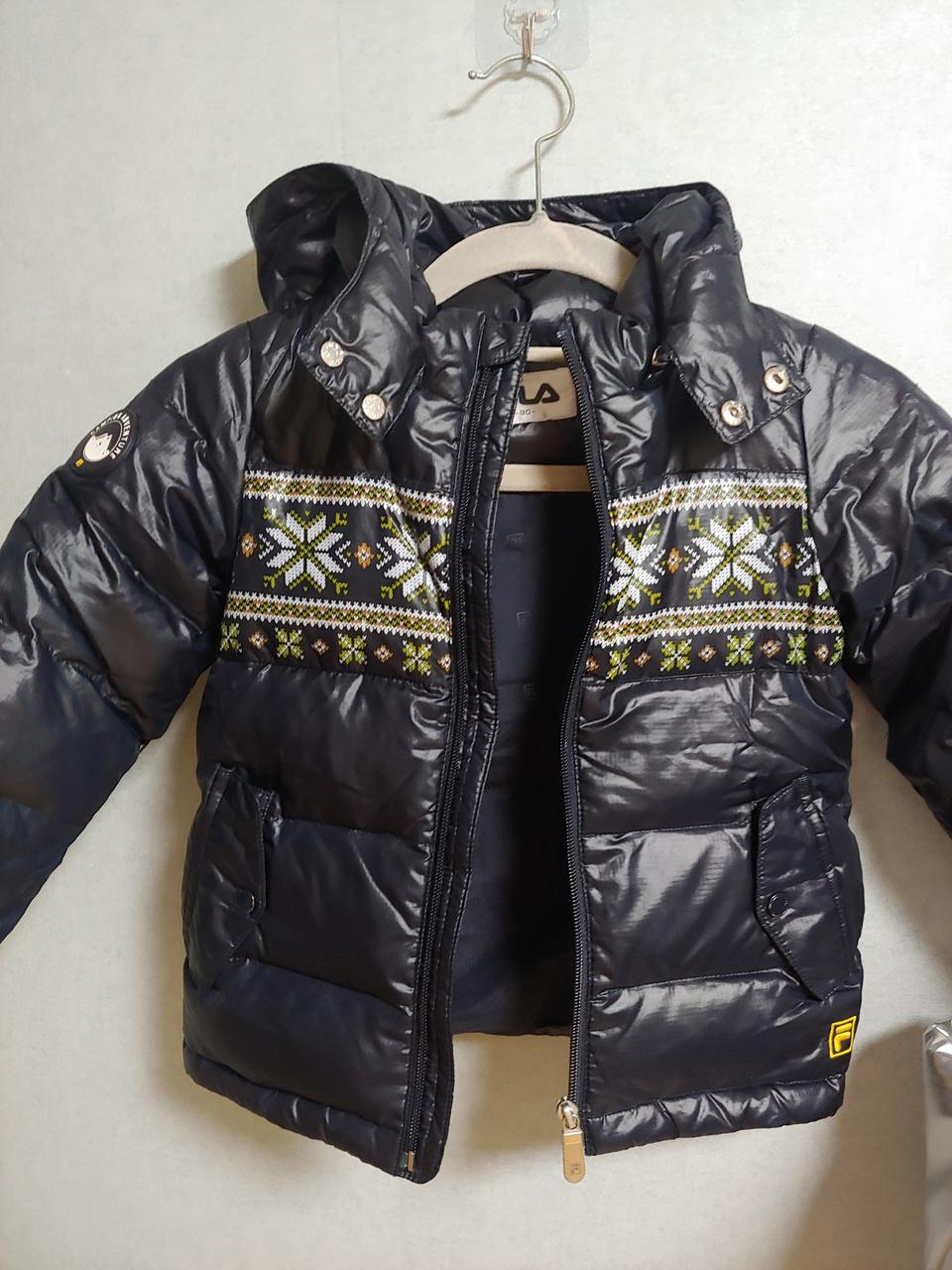 유아 오리털패딩