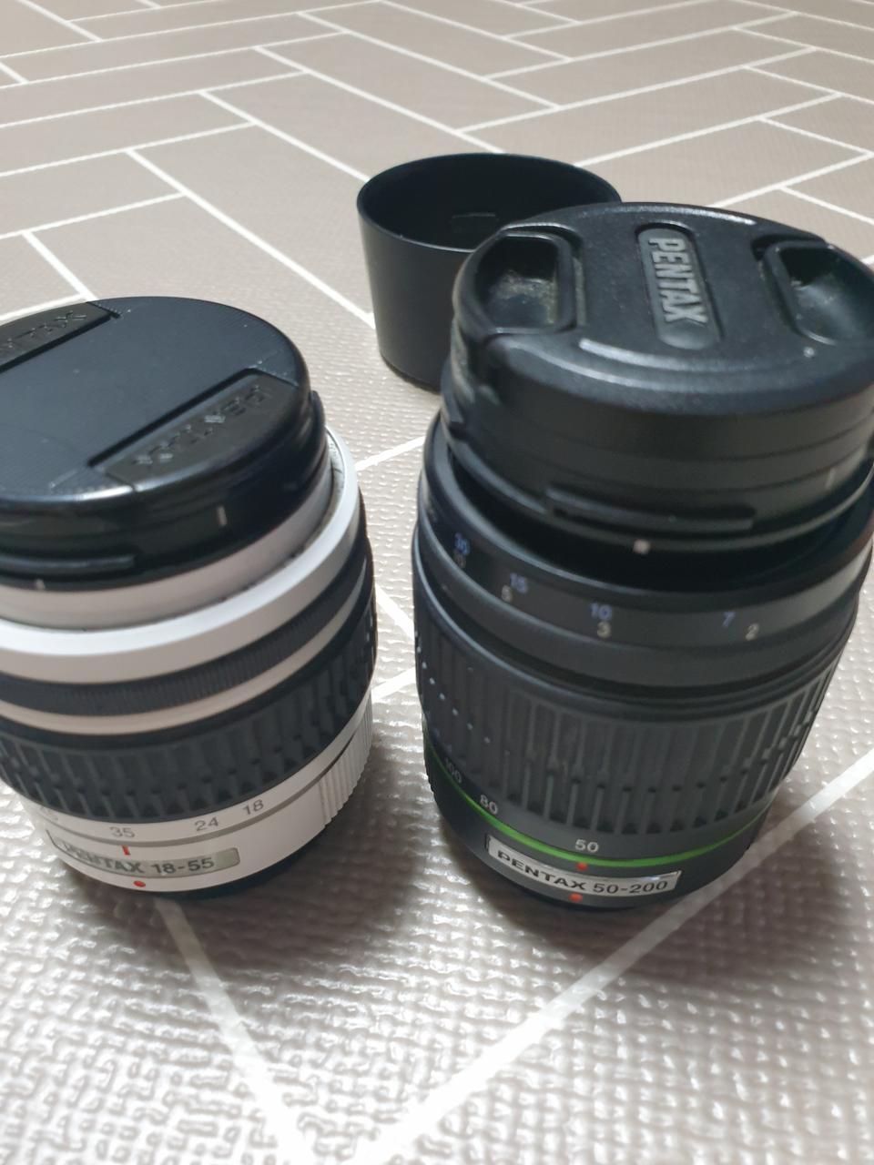 펜탁스 렌즈 DA 50-200 18-55 사진일괄