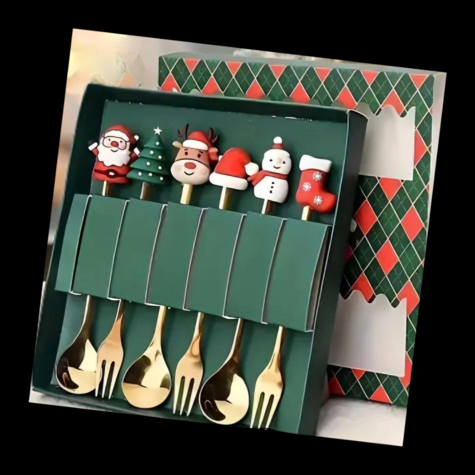 크리스마스 티스푼 세트