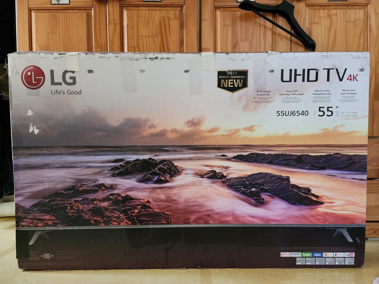 LG 4K 스마트TV 55인치 17년형 상태 A급