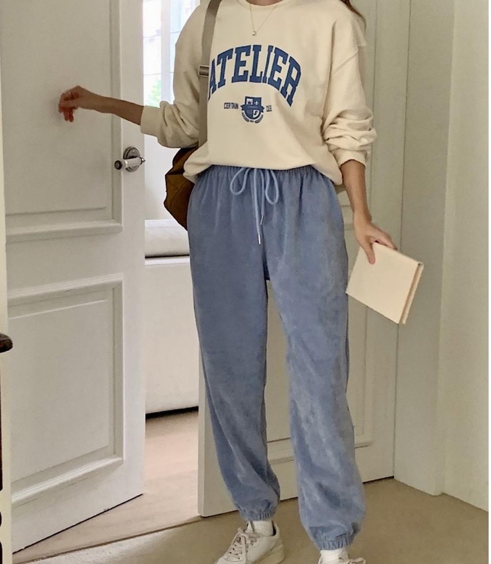 코듀로이조거팬츠