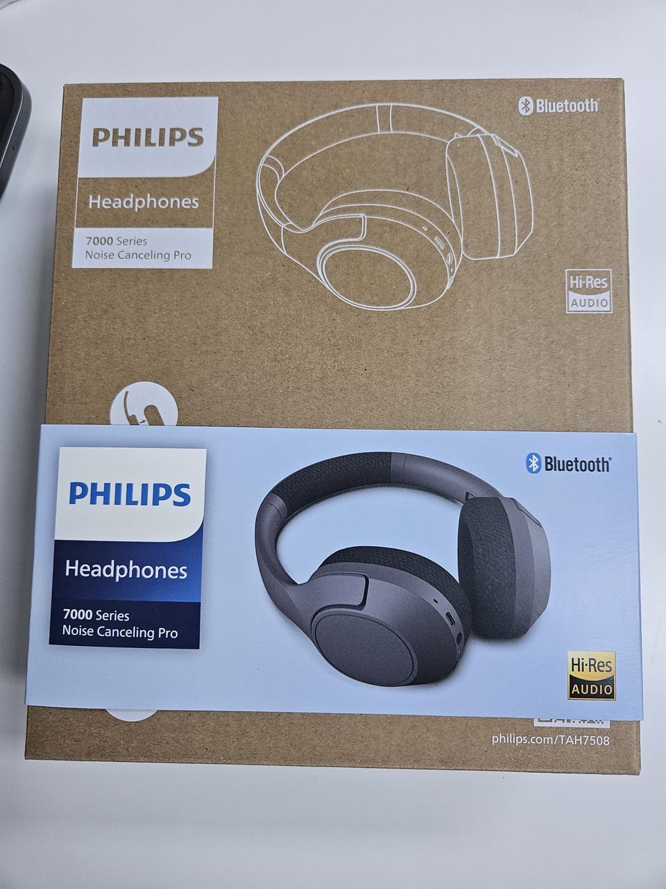 필립스 헤드폰 TAH7508(케이스, 거치대 포함)
