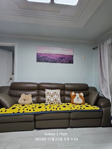 4~5인용 가죽쇼파