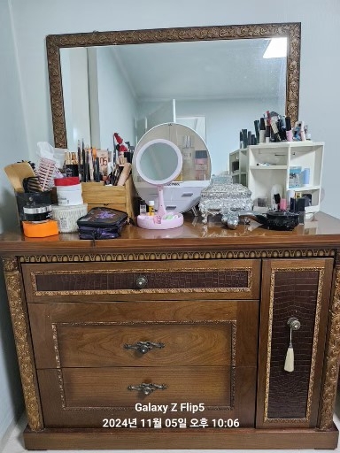 엔틱화장서랍장