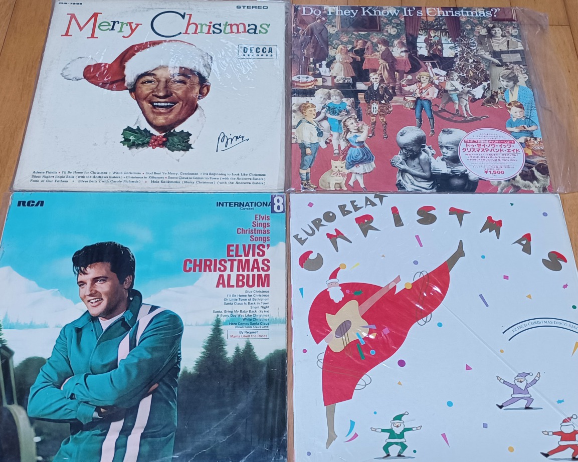 CHRISTMAS 크리스마스/ LP음반 4장 입니다.