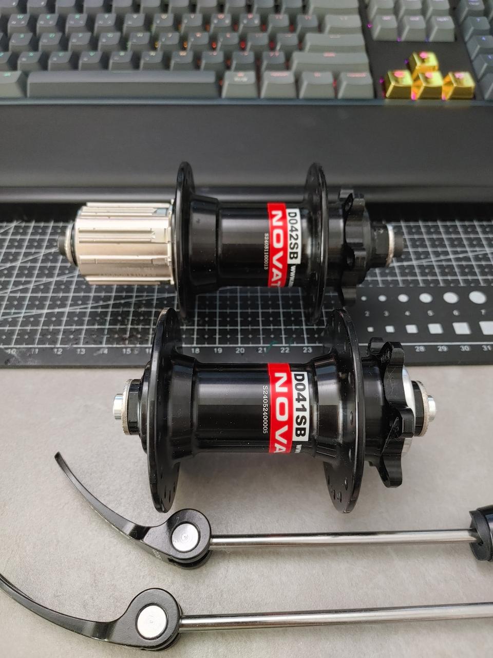 Novatec 32H HG 8-13단 쉴드베어링 허브 SET