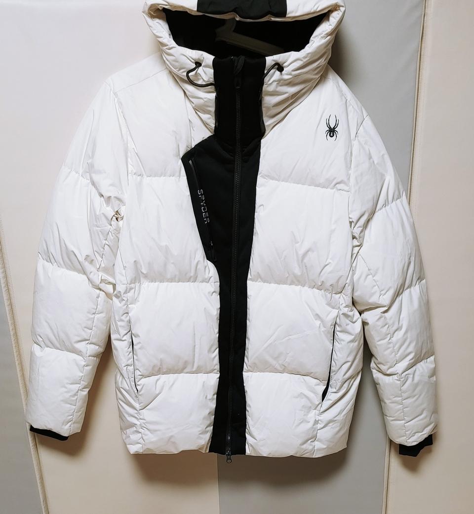 [XL] 스파이더 덕다운 패딩점퍼 화이트1140