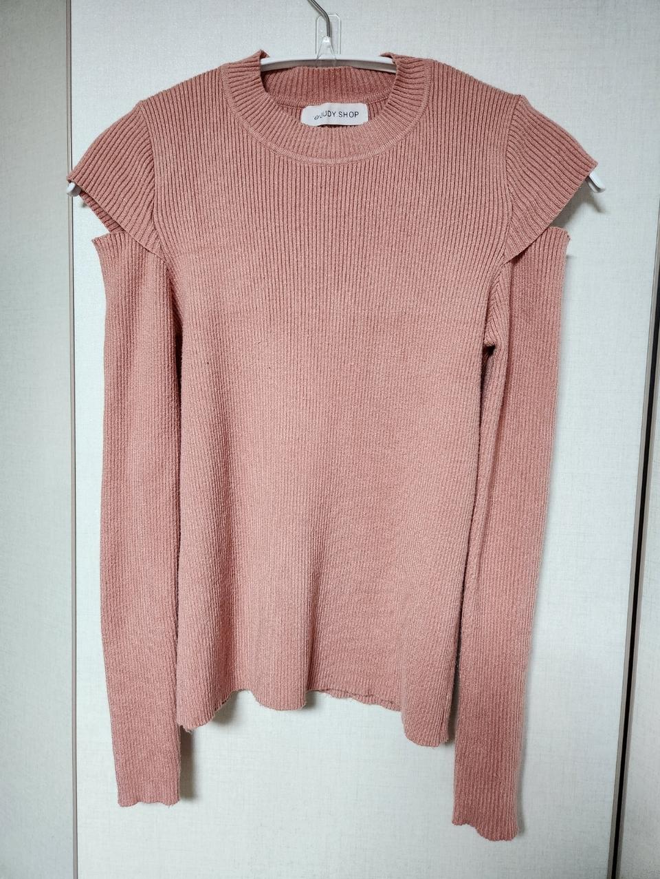 ♥"어깨 트임  니트♥"[인디핑크.트임니트.데일리룩.데이트룩...