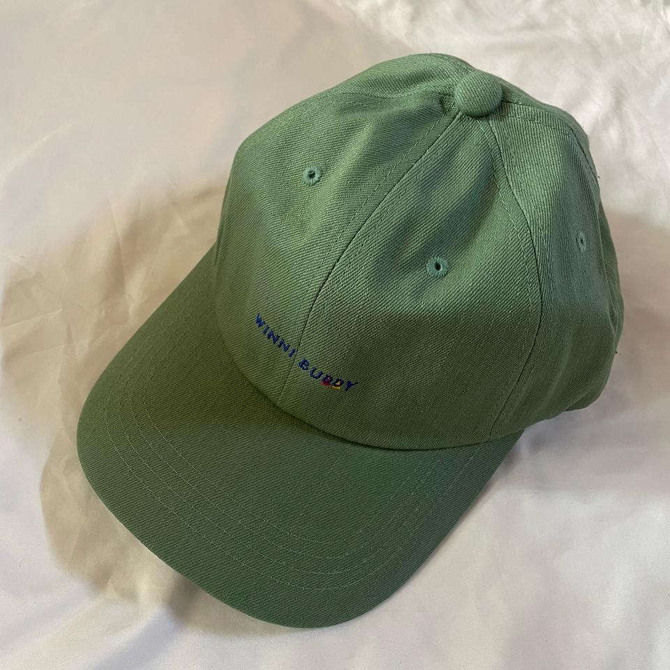 그린 위니버디 자수 캡모자