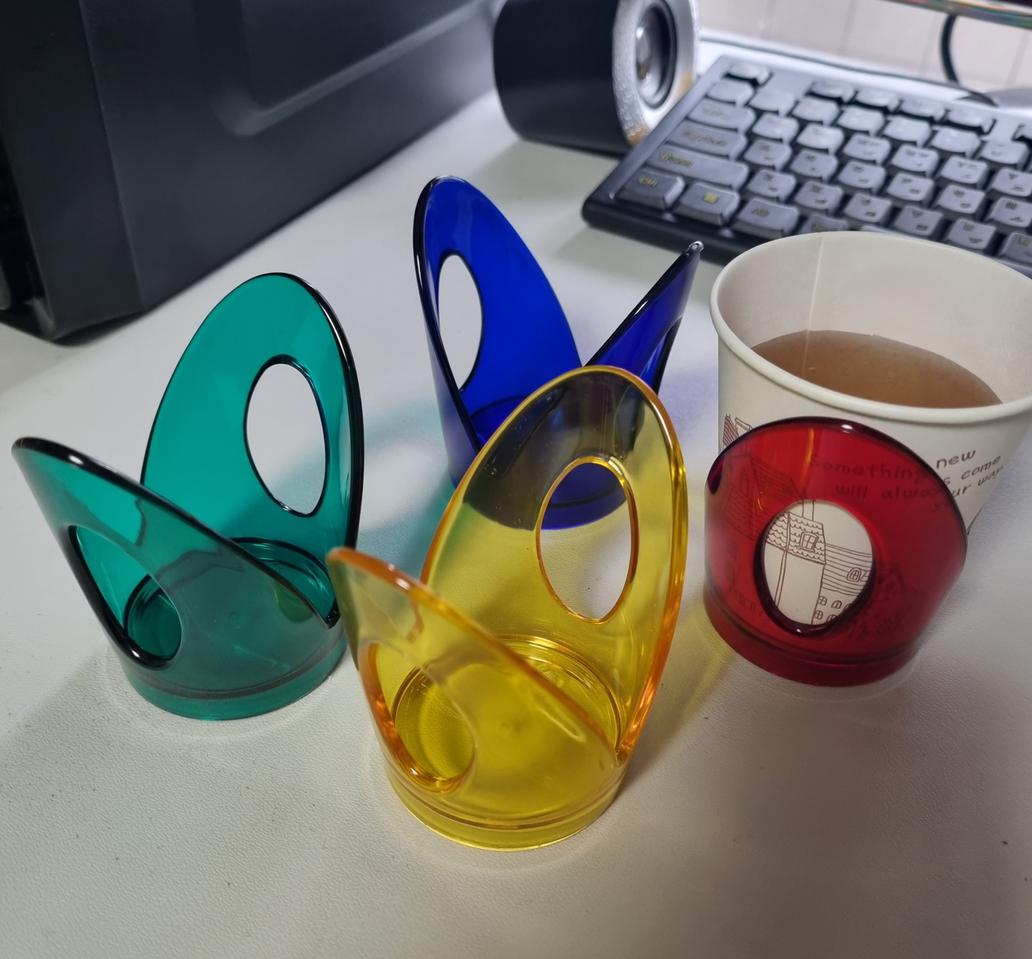 (4컬러) 아크릴 종이컵홀더