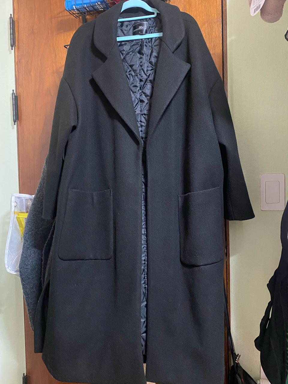 오버사이즈 롱코트