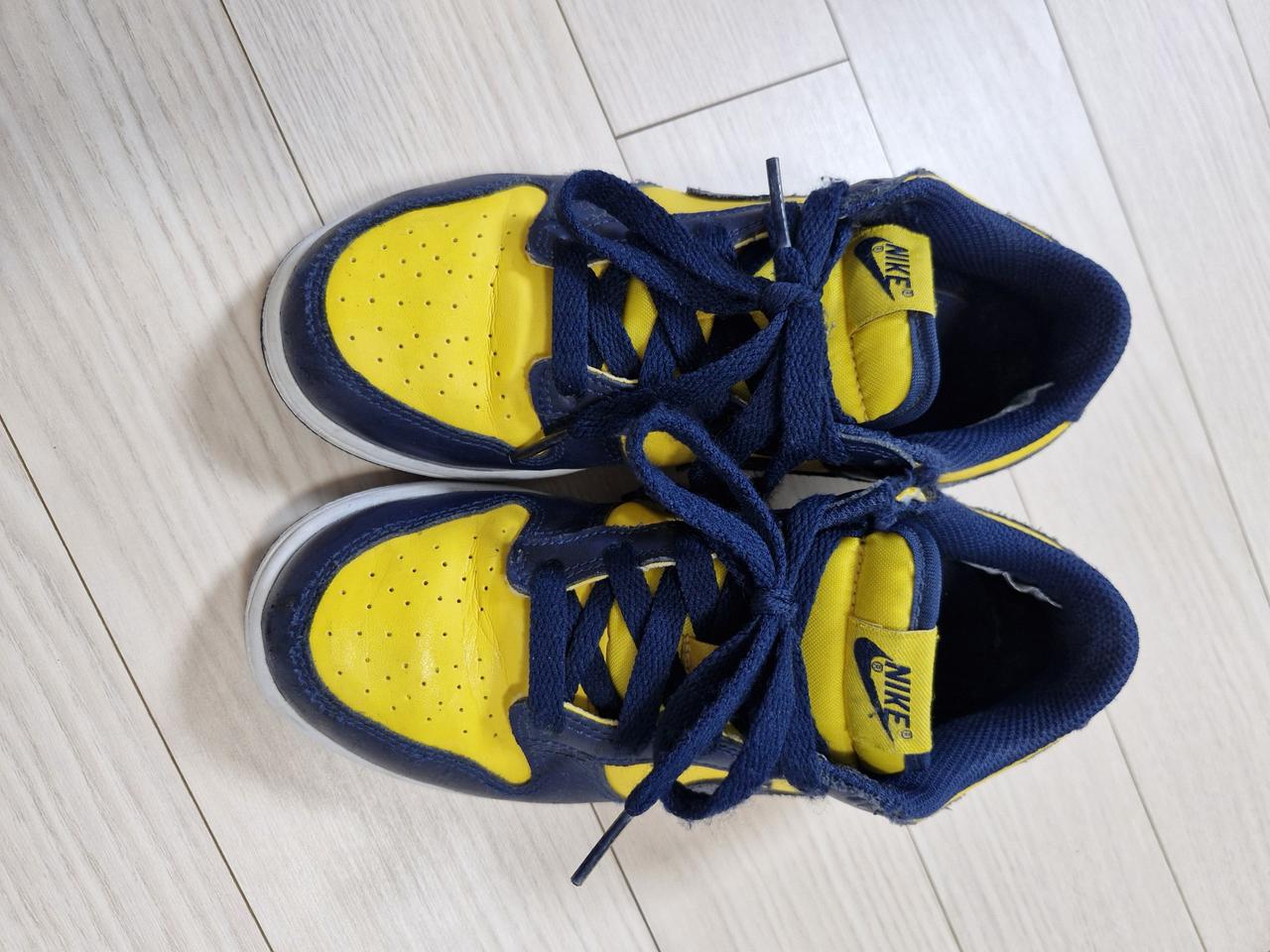 나이키키즈 덩크로우 바시티 220