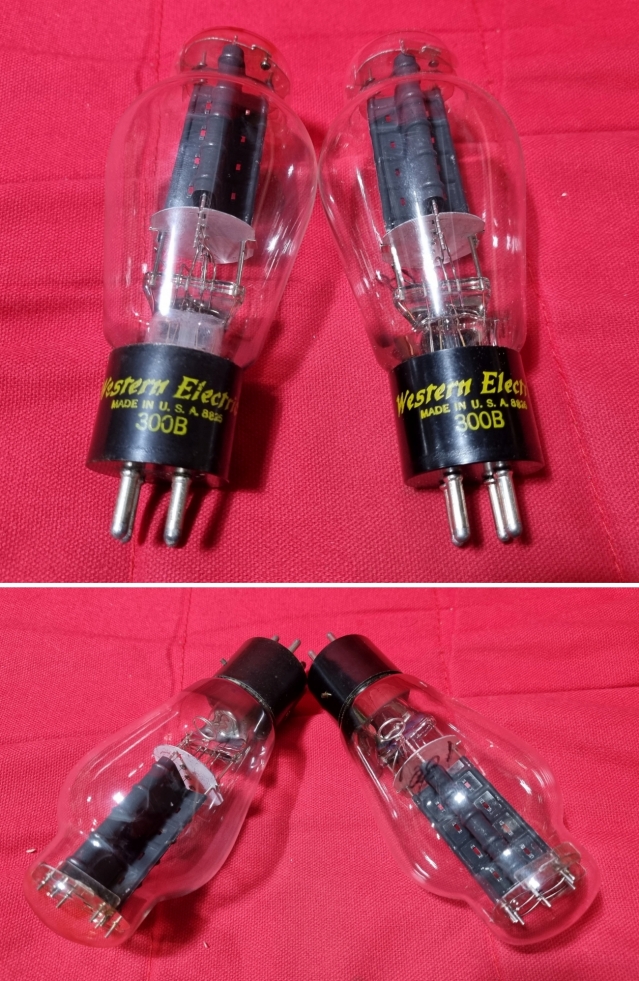 WE(웨스턴) 300B 80년대 진공관