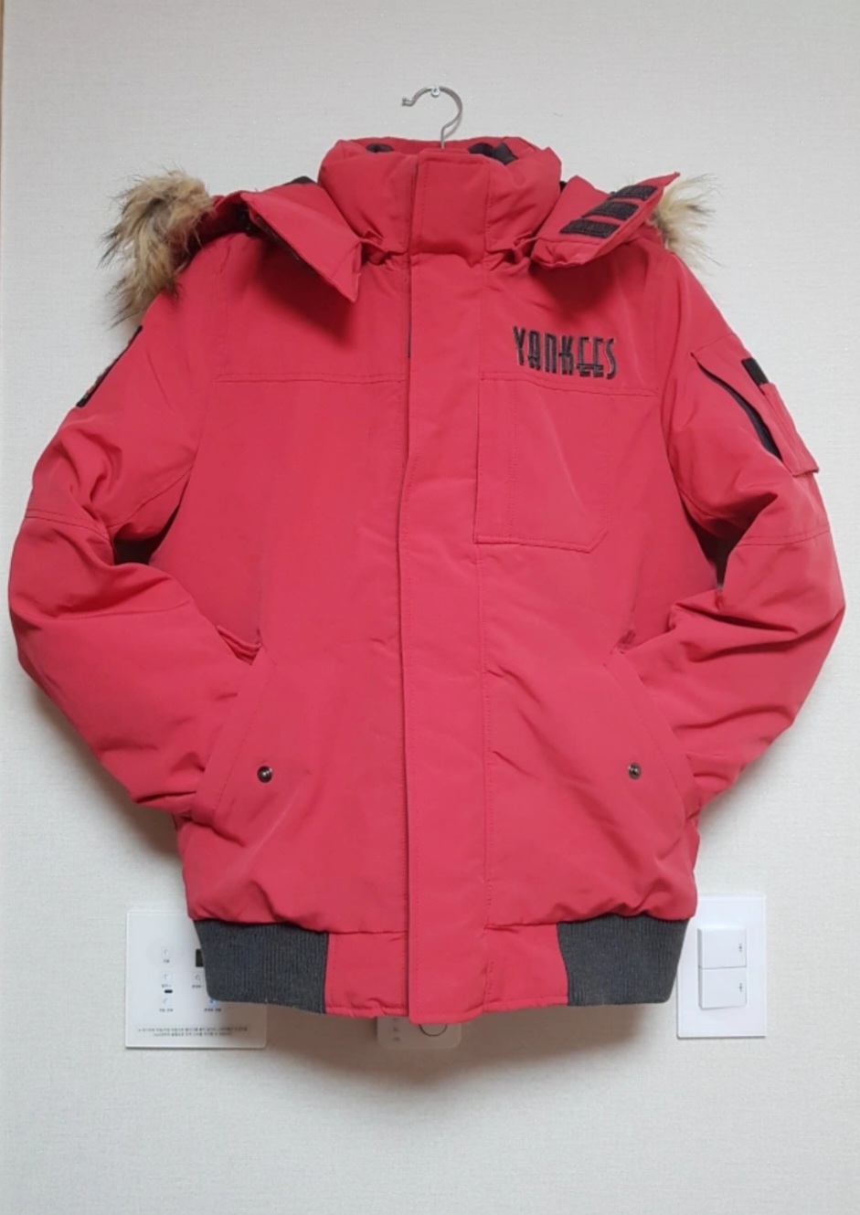 MLB 엠엘비 여성 오버사이즈 다운 점퍼 85