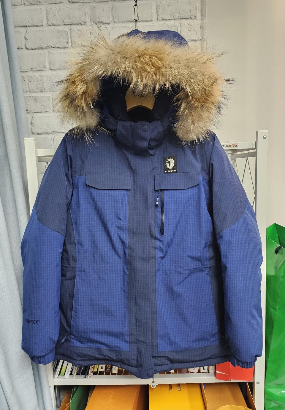 블랙야크 구스여성패딩 100/77 고어텍스 렌더다운자켓 AC54