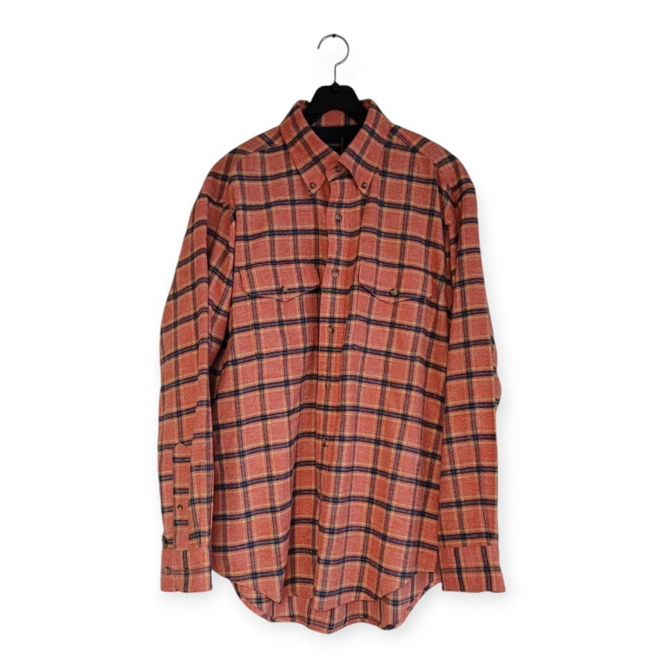 [세일중] 따뜻한 체크 셔츠 (L) - 남녀공용, 데일리부터 포멀까지!