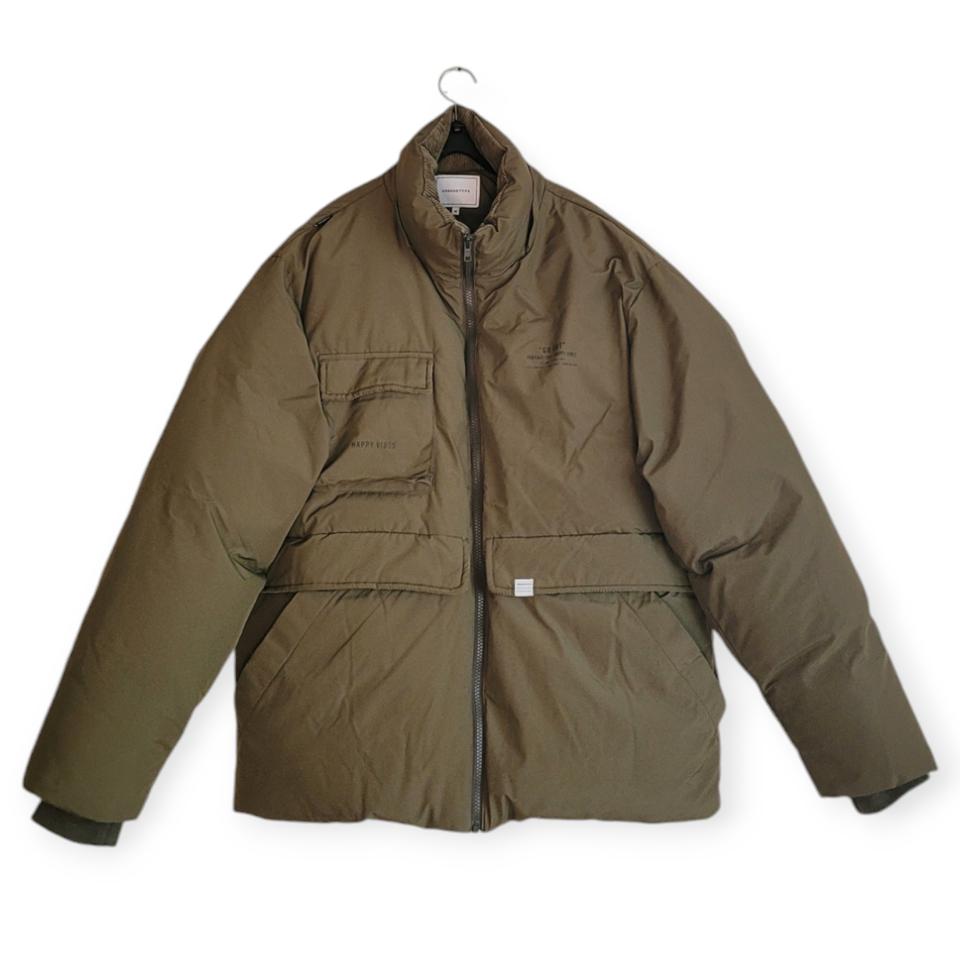 [상태 최상!] 카키색 구스 패딩 - 실착 1회, 겨울 필수 아이템