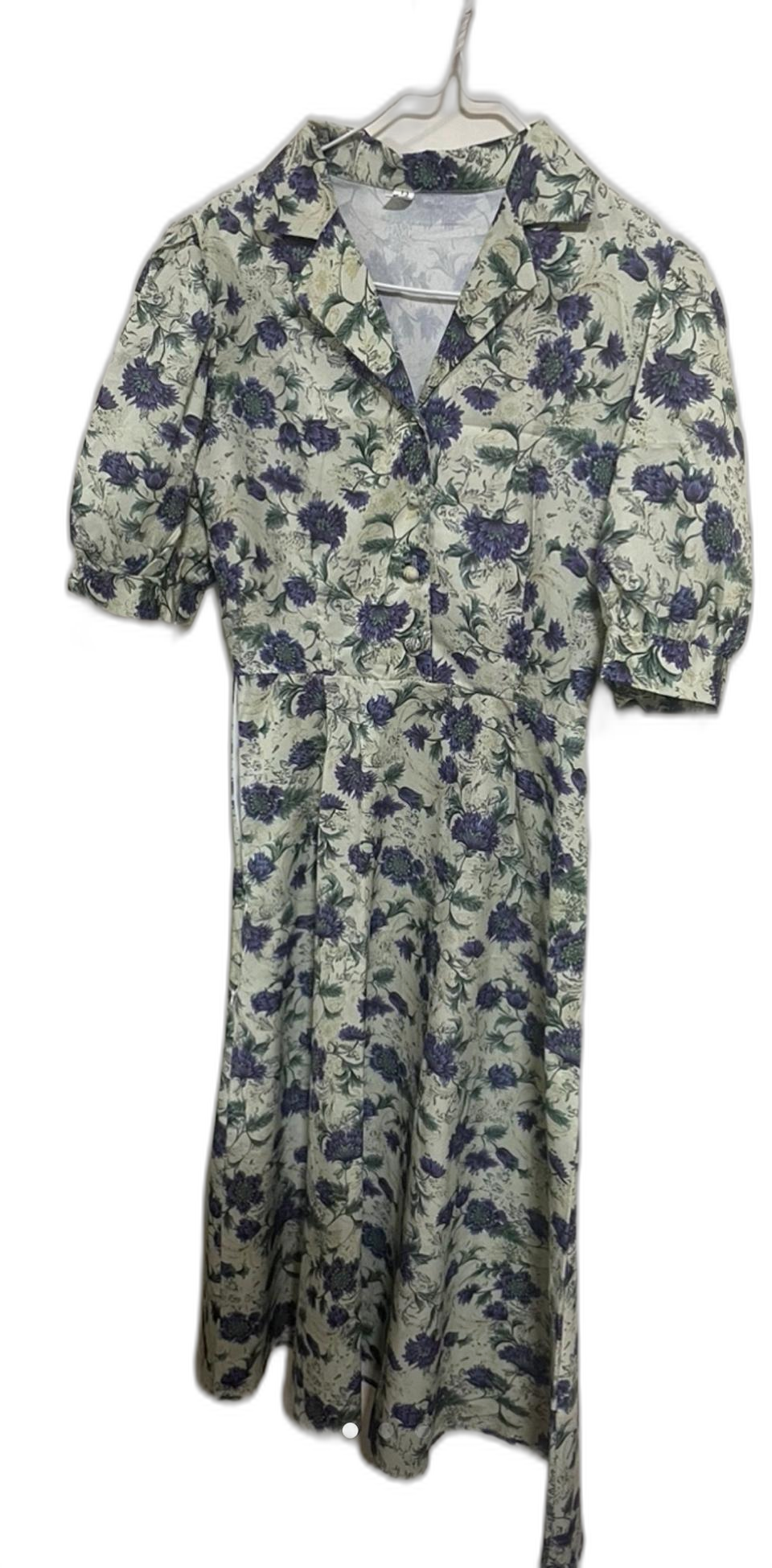 태향옷장(윗마럽) 플라워 빈티지 원피스