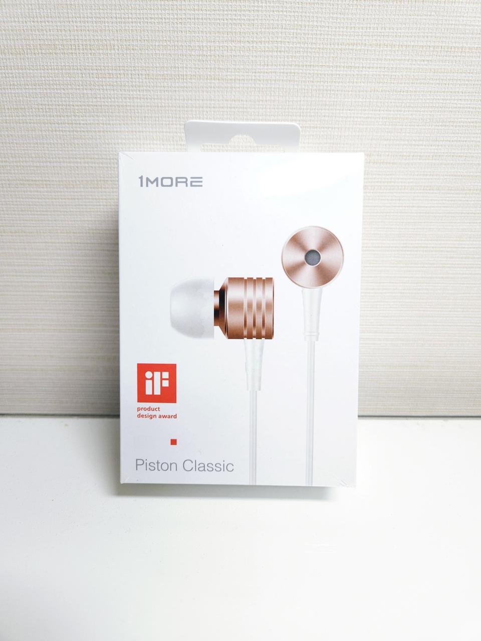 샤오미 원모어 클래식 이어폰 로즈핑크
