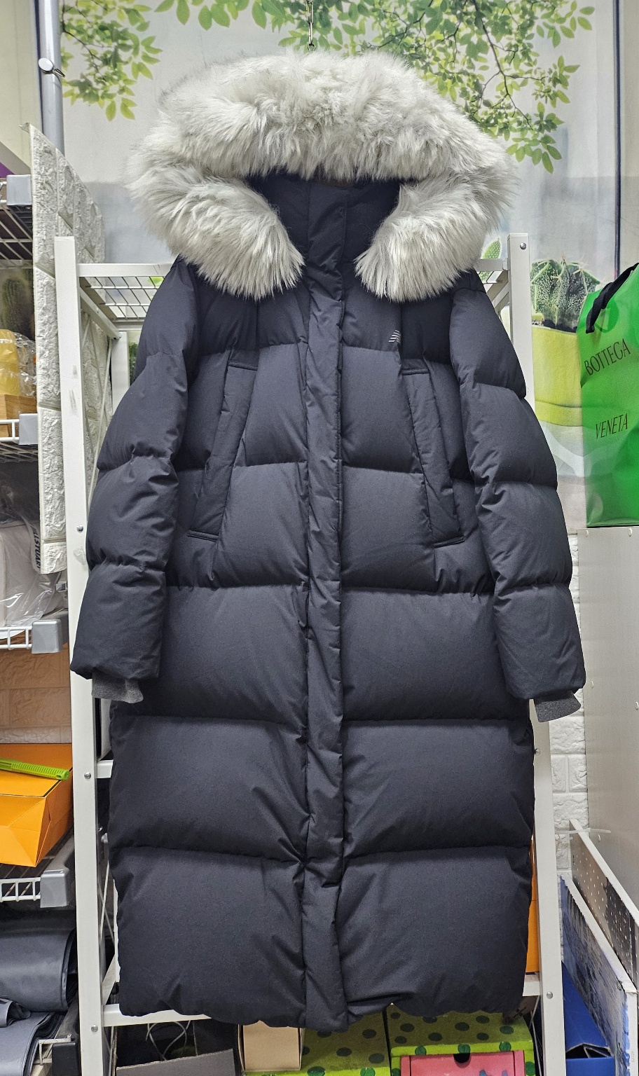 뉴발란스 롱패딩 연아구스 맥시 퍼 다운롱패딩 남95/여100 XC65