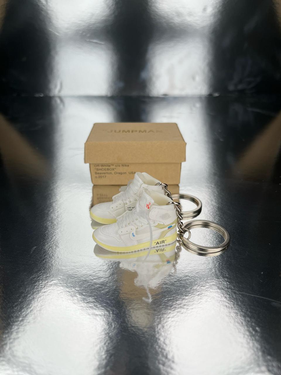 조던1 오프화이트 신발피규어 키링