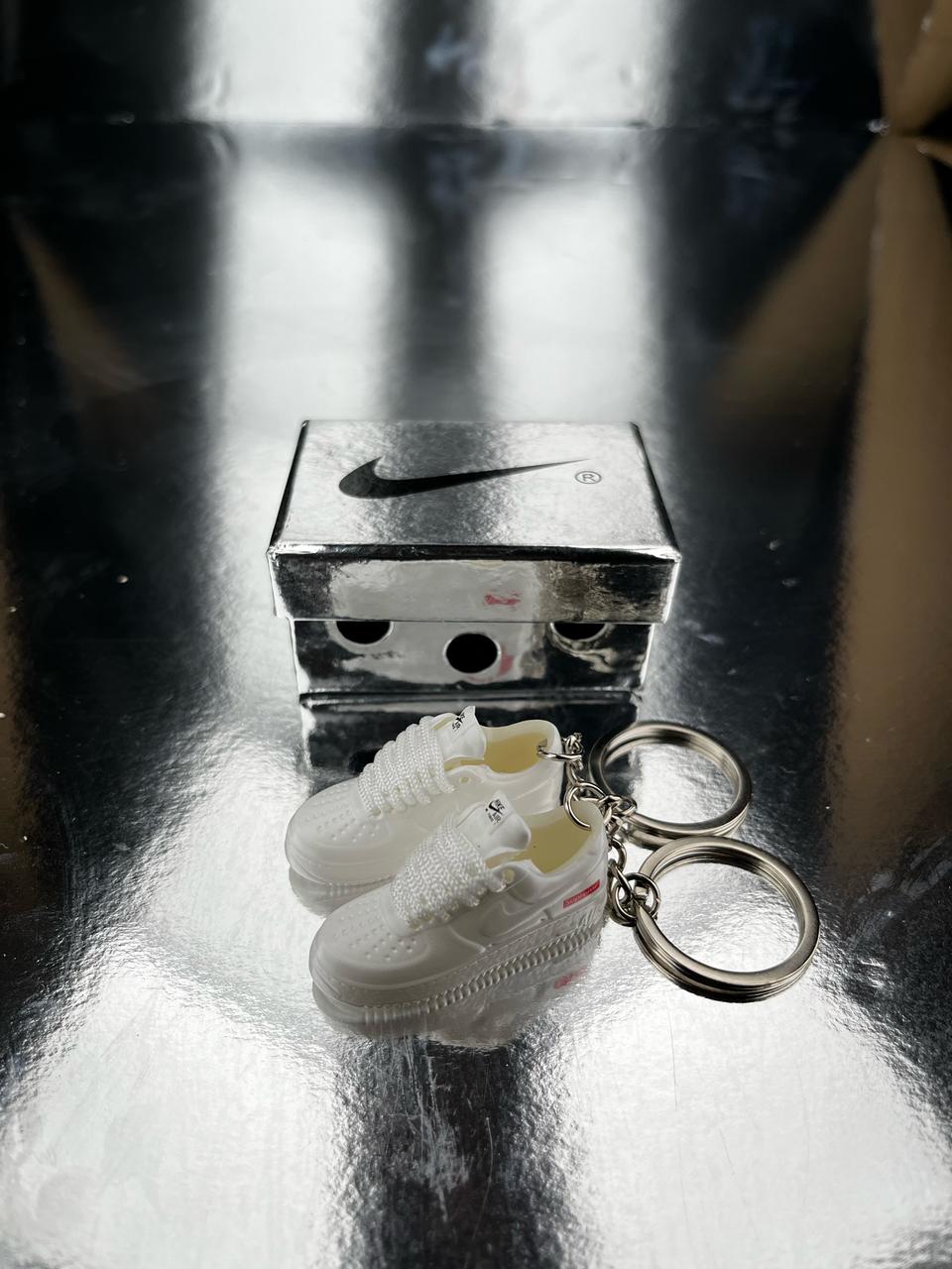 에어포스1 로우 올백 슈프림 신발피규어 키링