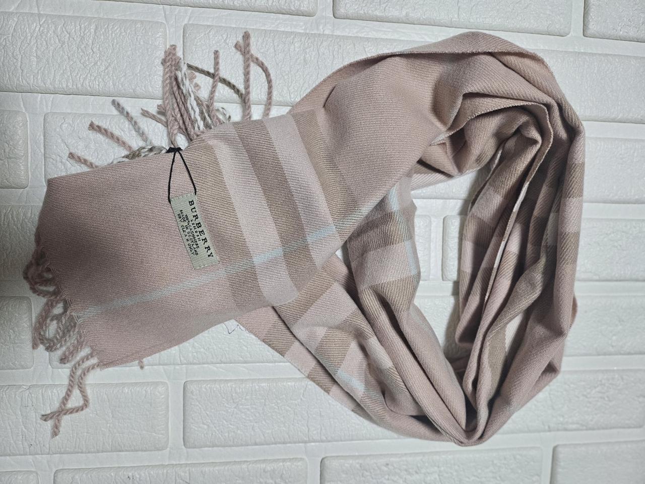 새상품 버버리 캐시미얼 머플러 핑크.블랙.브라운